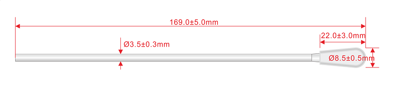 95000A 宮頸采樣拭子參數(shù)