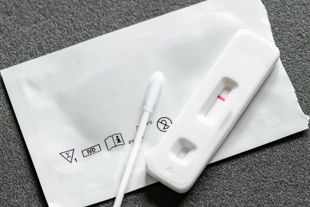 新冠抗原檢測(cè)試劑盒檢測(cè)結(jié)果為陰性